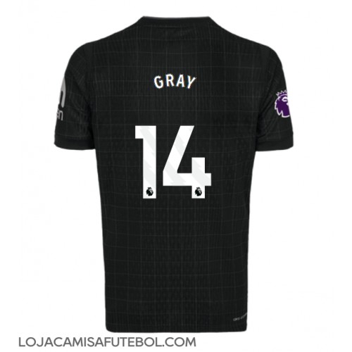 Camisa de Futebol Tottenham Hotspur Archie Gray #14 Equipamento Secundário 2025-26 Manga Curta